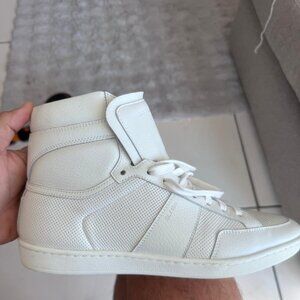 Saint Laurent Court Classic SL/24 high-top sneakers White